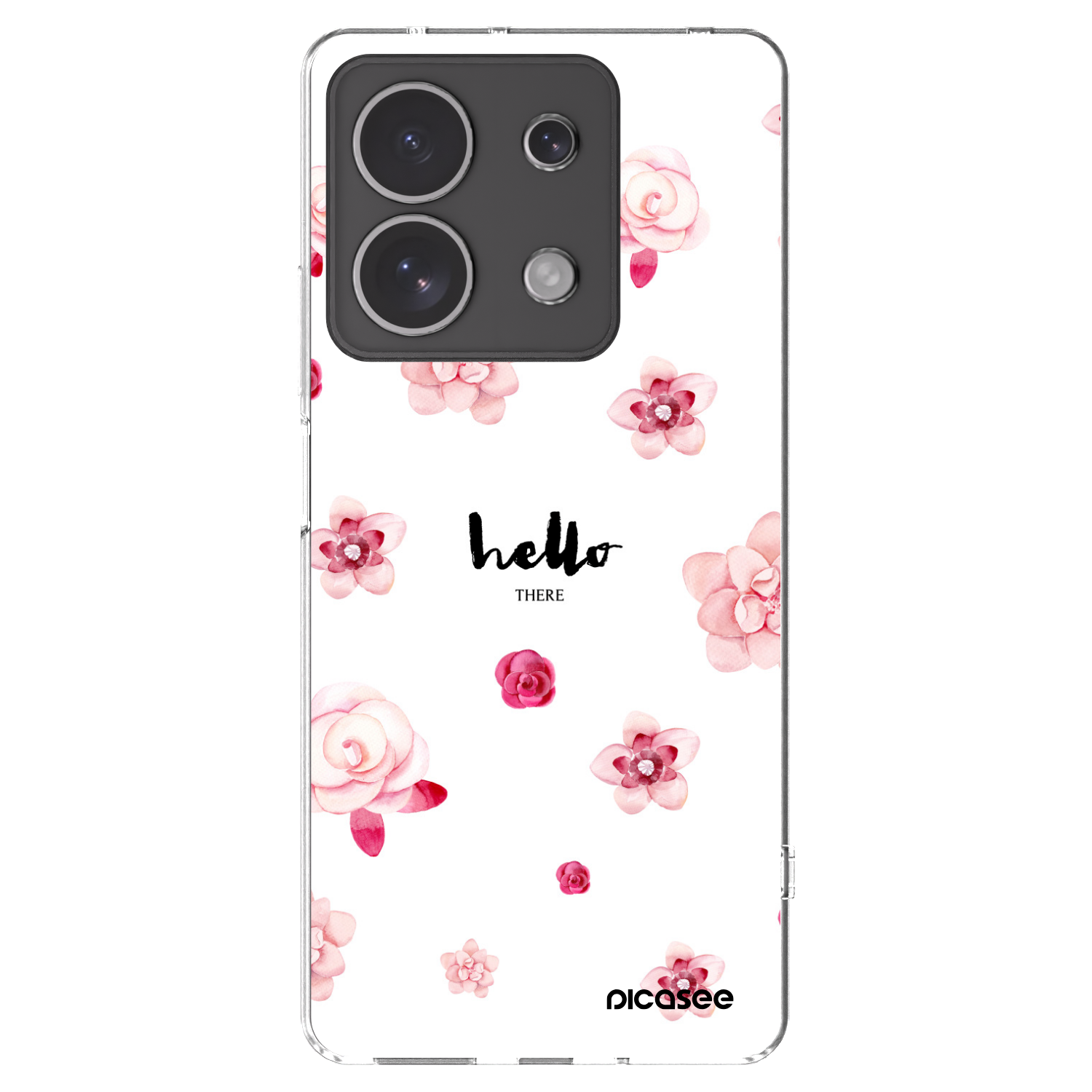 Picasee husă transparentă din silicon pentru Xiaomi Redmi Note 13 4G - Hello there