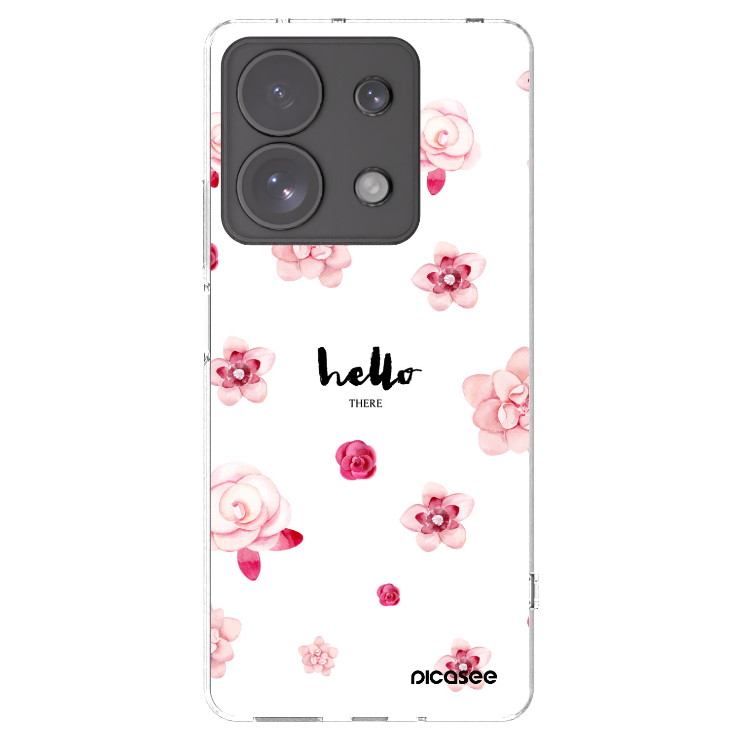 Picasee husă transparentă din silicon pentru Xiaomi Redmi Note 13 Pro 4G - Hello there