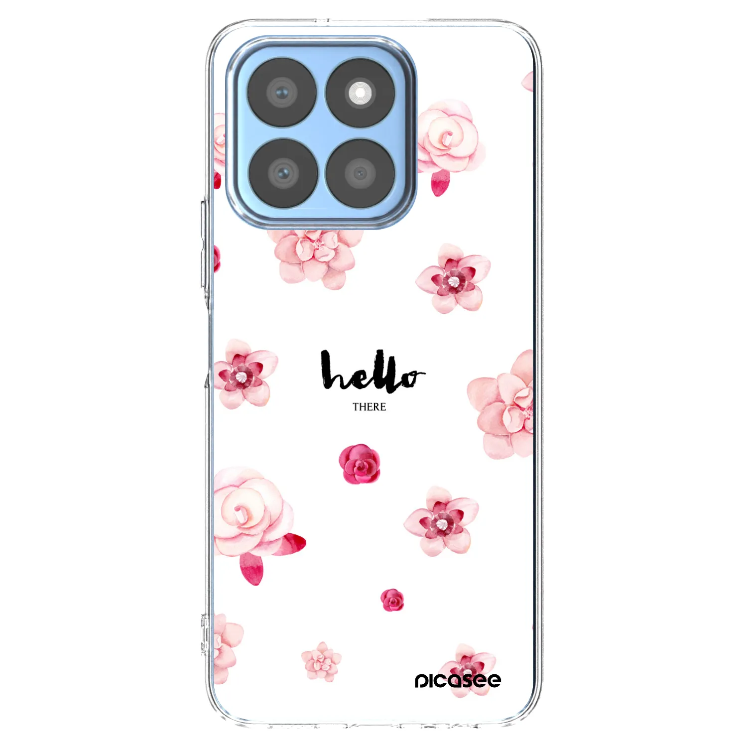 Picasee husă transparentă din silicon pentru Honor X8b - Hello there