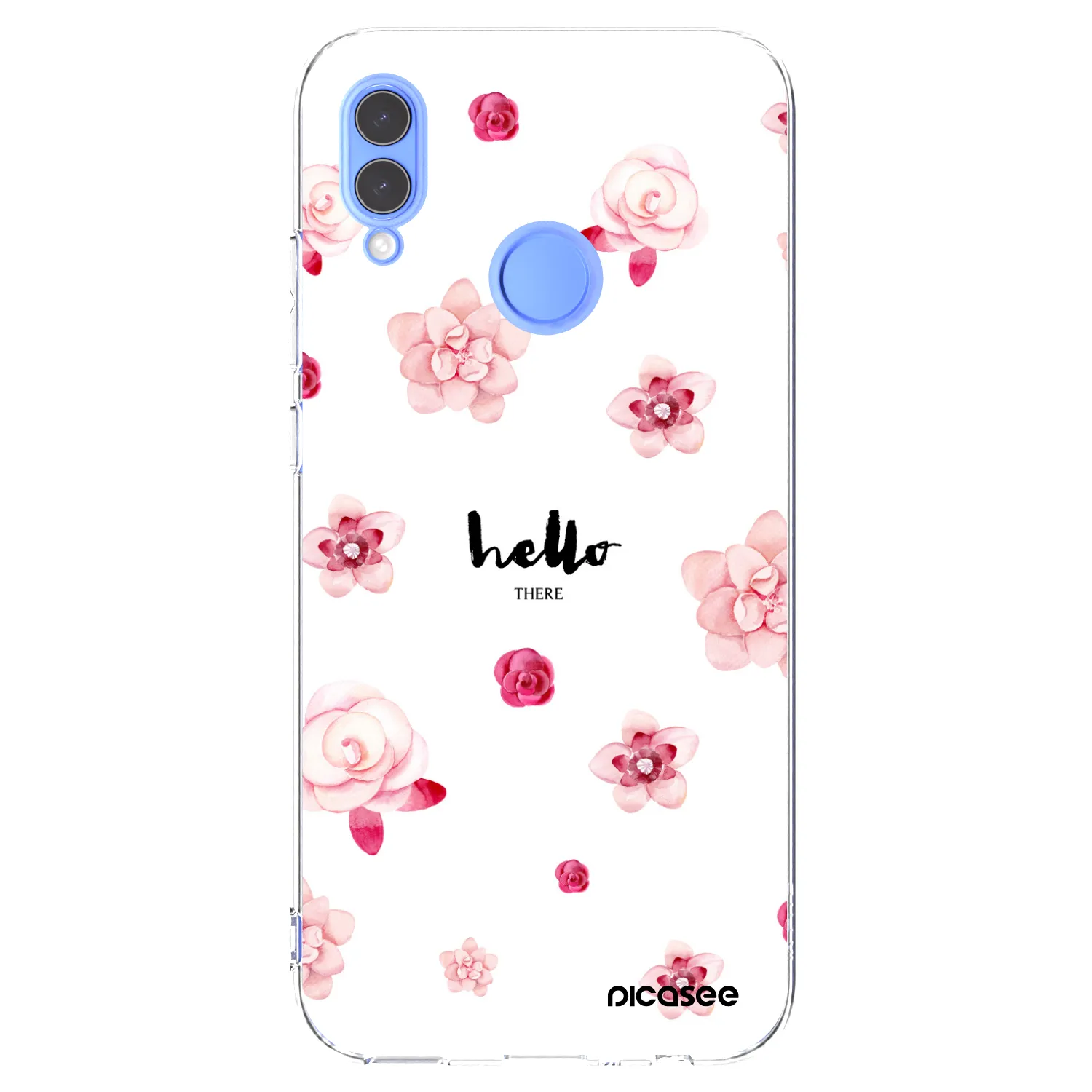Picasee husă transparentă din silicon pentru Huawei P Smart 2019 - Hello there