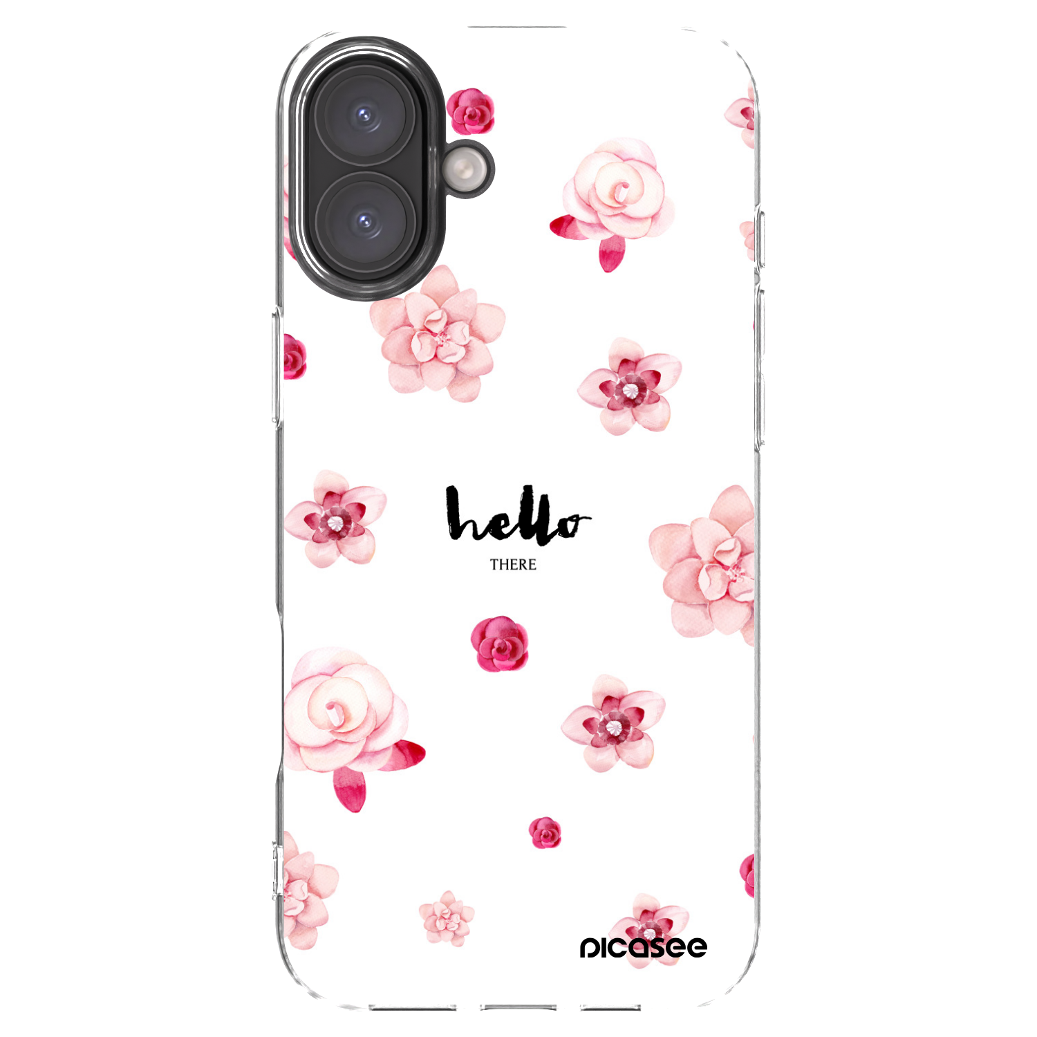 Picasee husă transparentă din silicon pentru Apple iPhone 16 Plus - Hello there