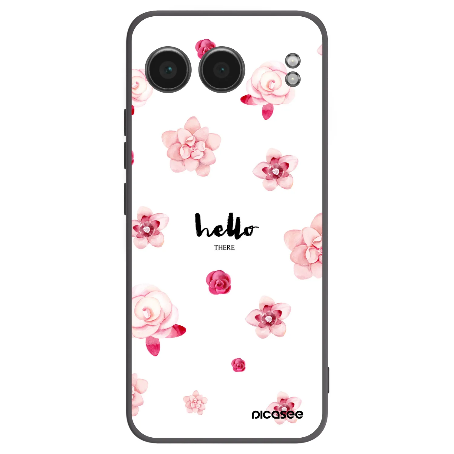 Picasee husă neagră din silicon pentru OnePlus Nord 4 - Hello there
