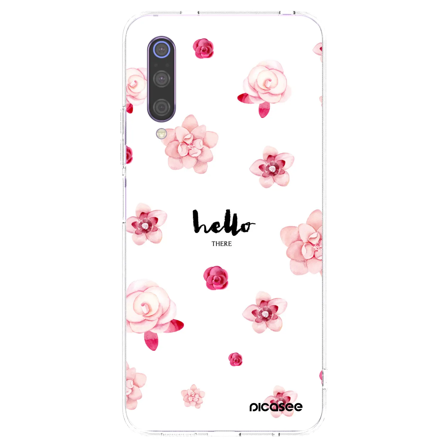 Picasee husă transparentă din silicon pentru Xiaomi Mi 9 - Hello there