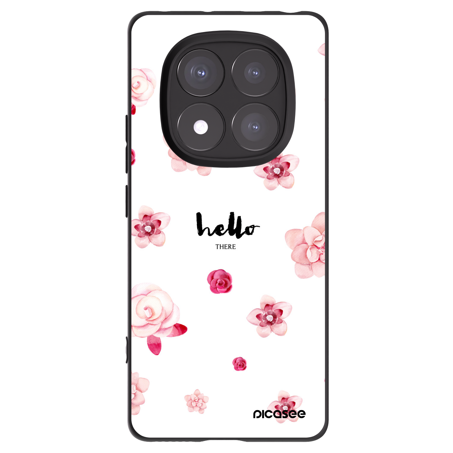 Picasee husă neagră din silicon pentru Xiaomi Redmi Note 14 Pro+ 5G - Hello there