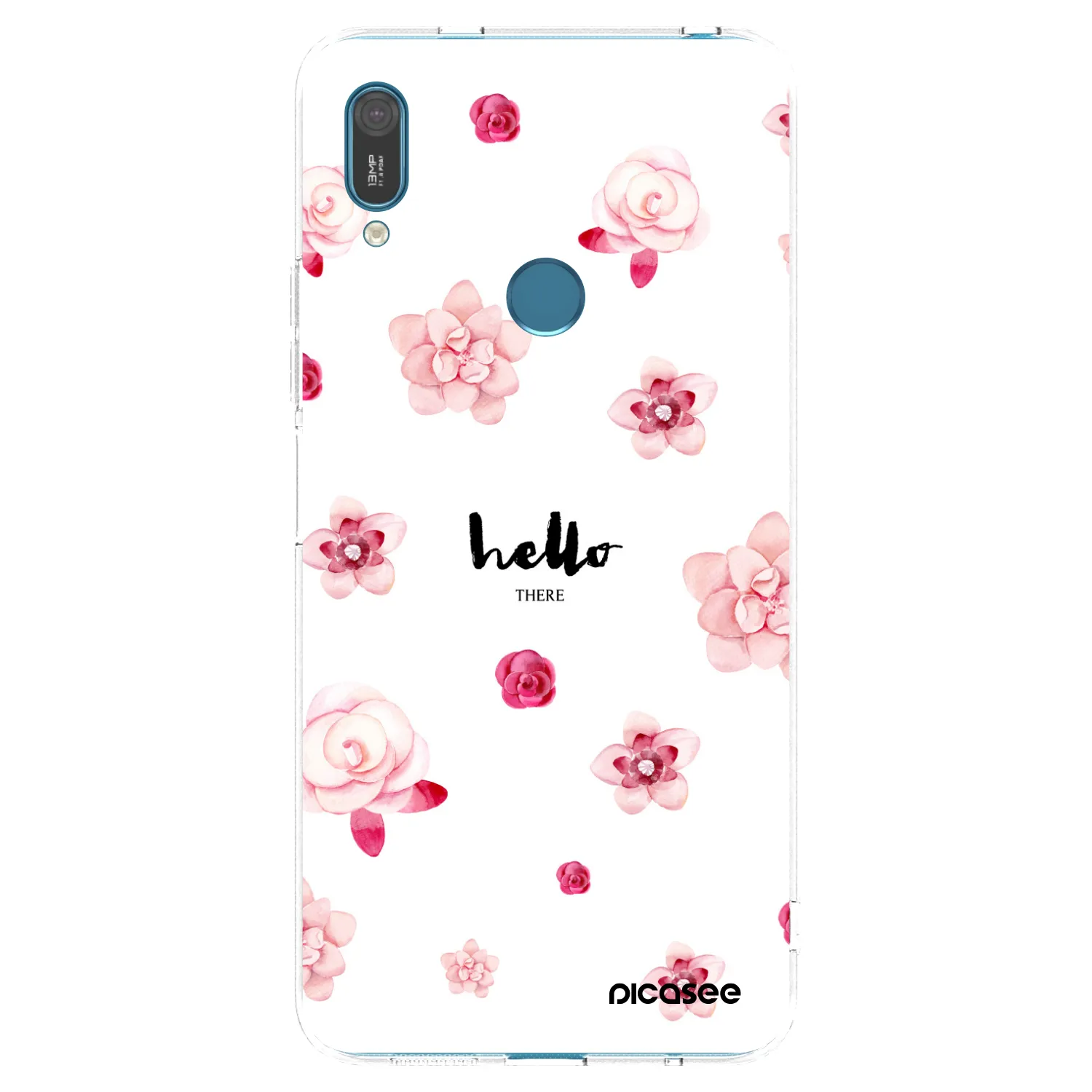 Picasee husă transparentă din silicon pentru Huawei Y7 2019 - Hello there