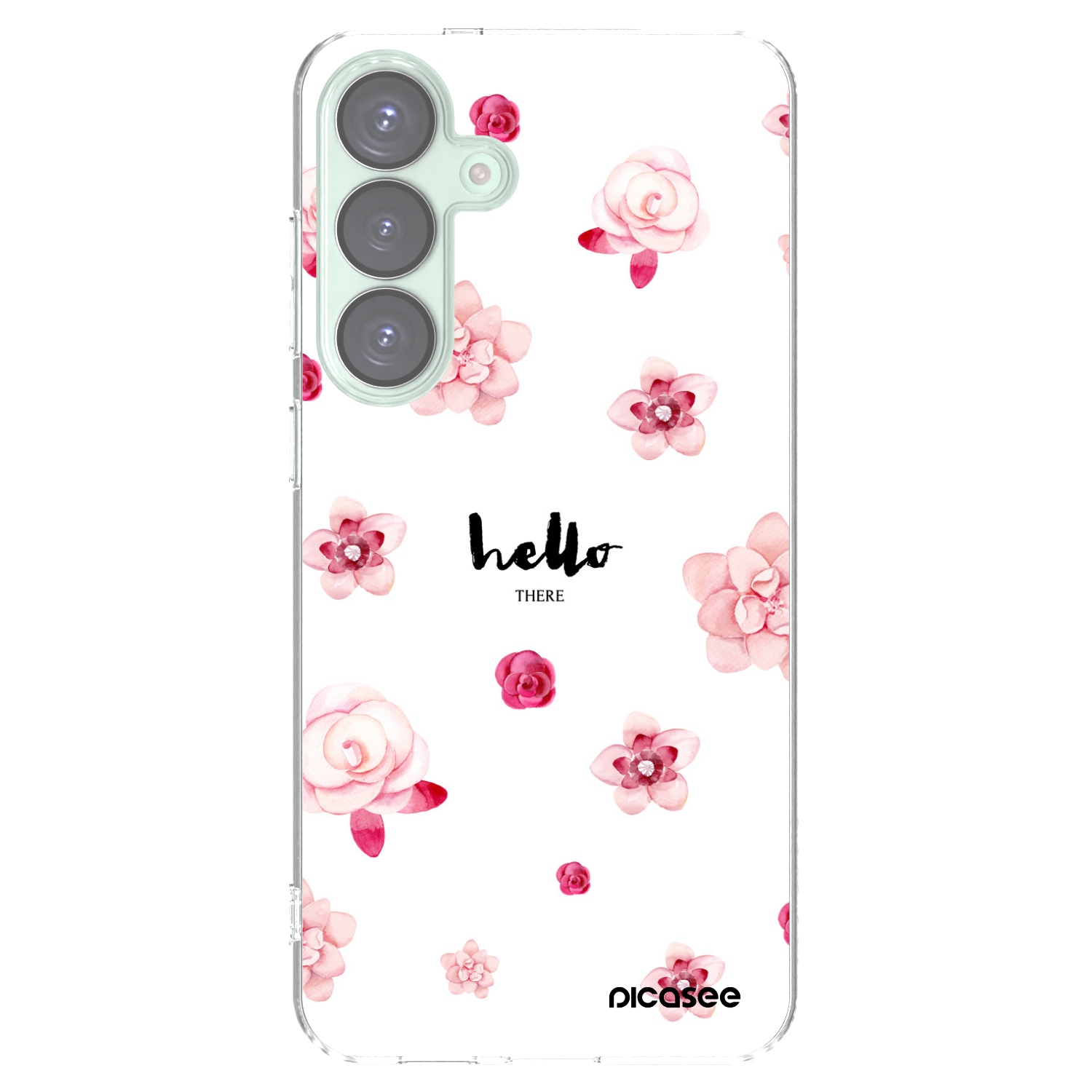 Picasee husă transparentă din silicon pentru Samsung Galaxy S25+ 5G - Hello there