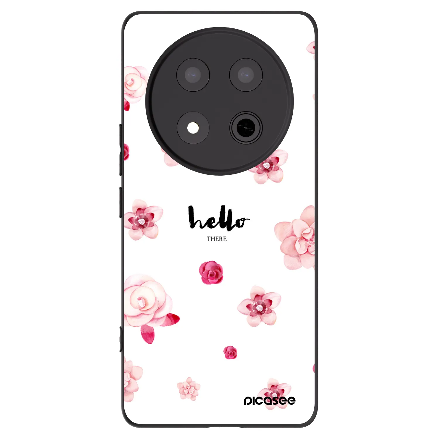 Picasee husă neagră din silicon pentru Honor Magic7 Lite 5G - Hello there