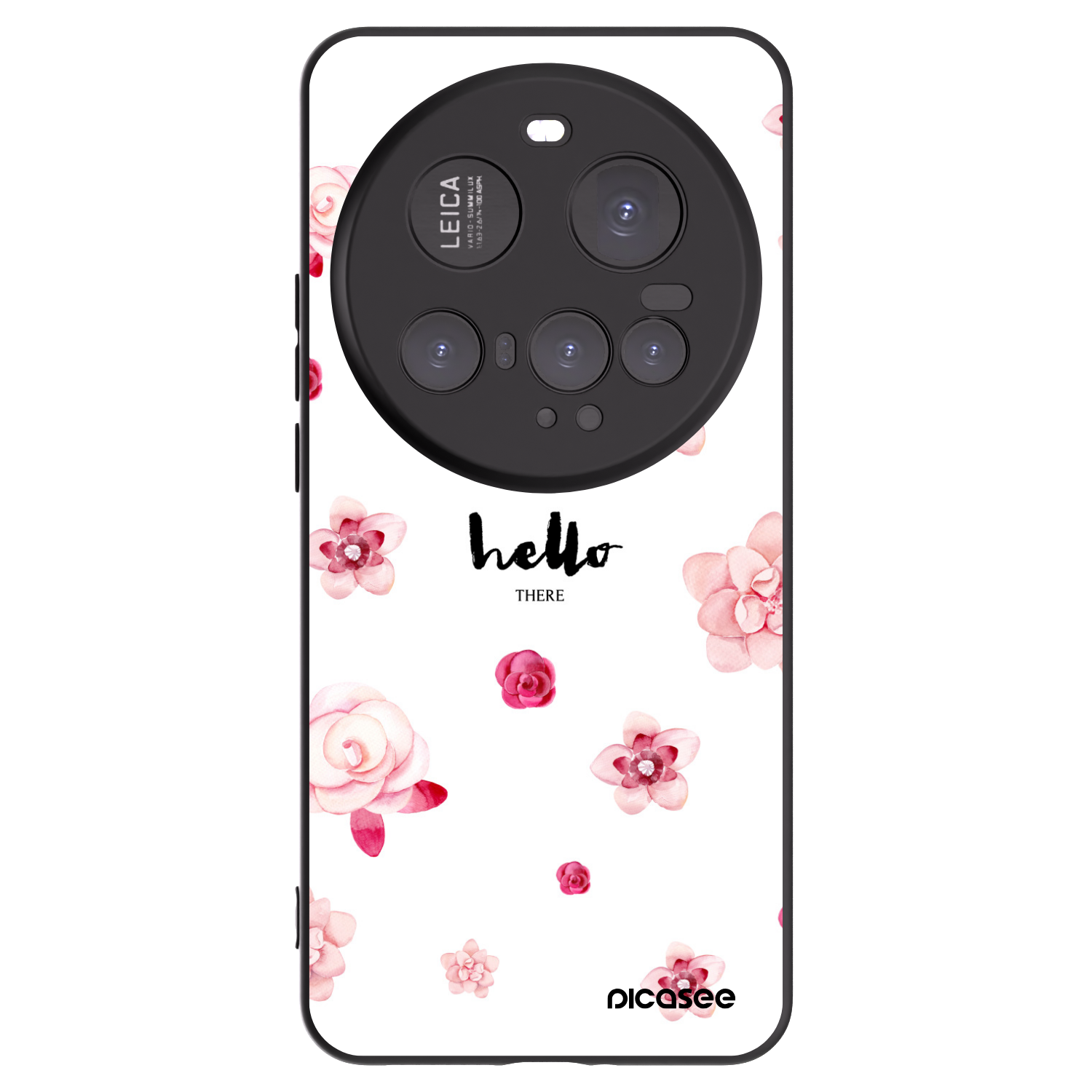Picasee husă neagră din silicon pentru Xiaomi 15 Ultra - Hello there