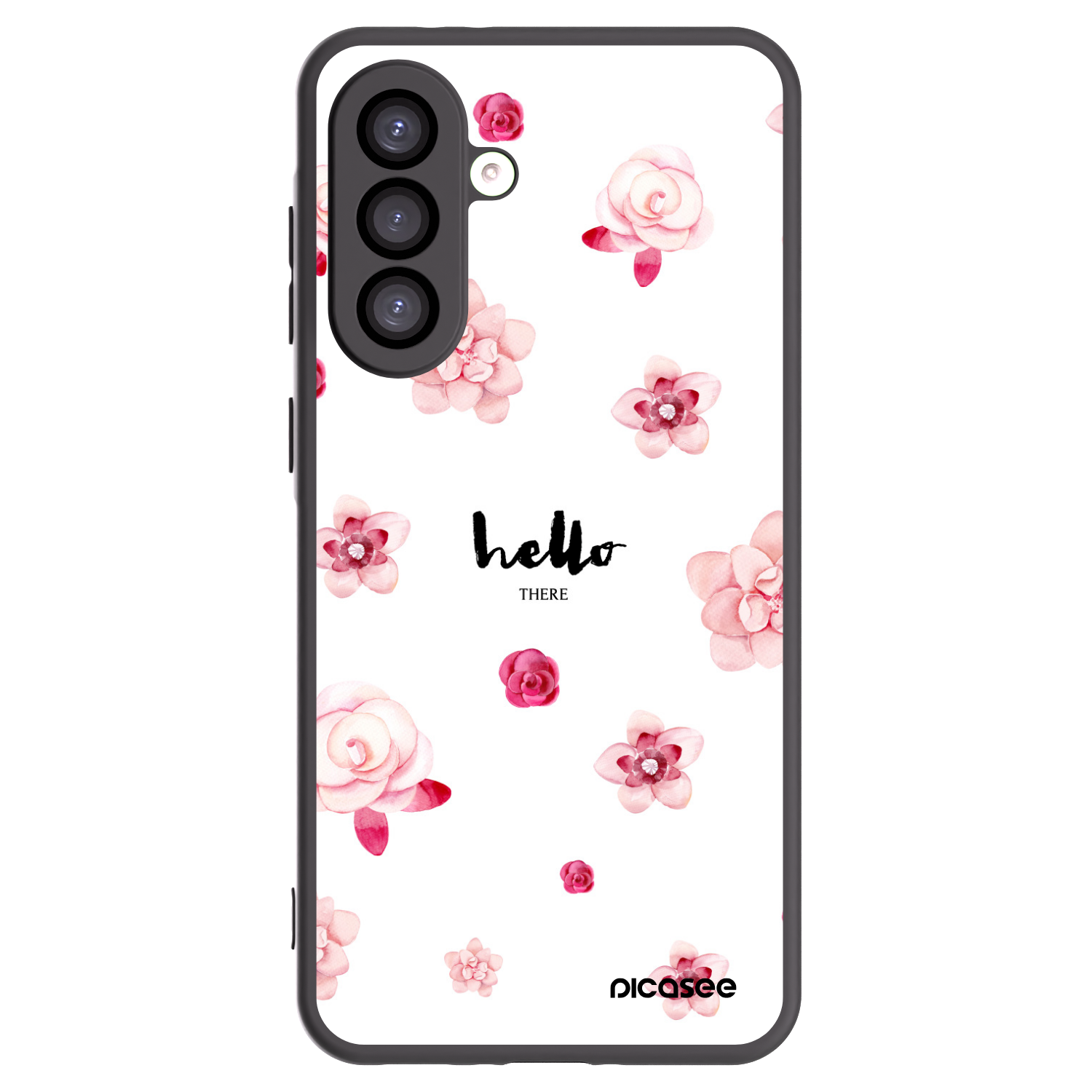 Picasee husă neagră din silicon pentru Samsung Galaxy A26 5G A266B - Hello there