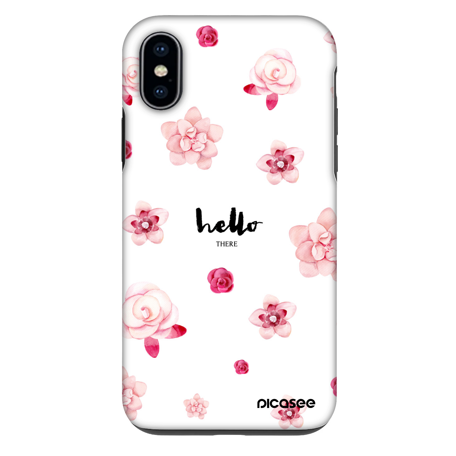 Picasee Fashion Case pentru Apple iPhone X/XS - Hello there