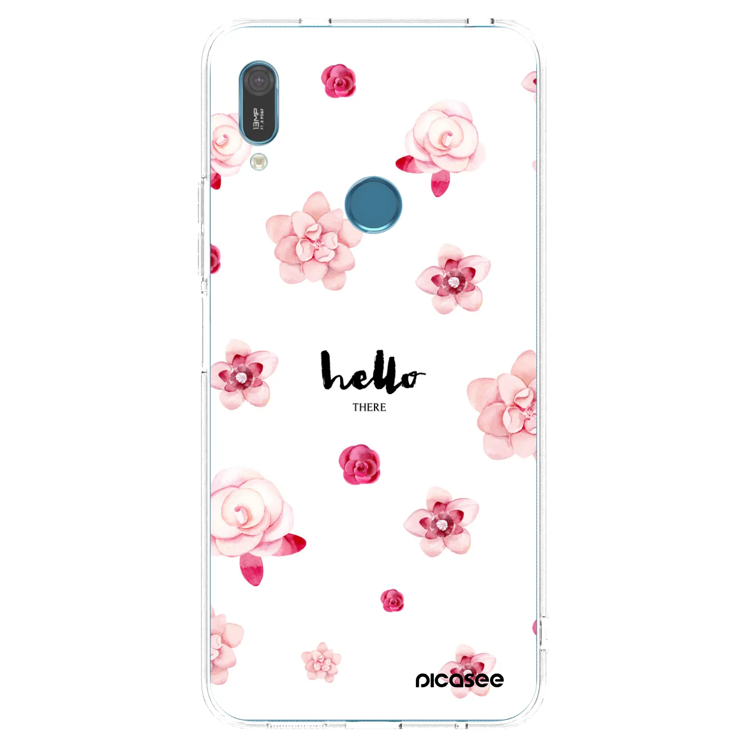 Picasee husă transparentă din silicon pentru Huawei Y6 2019 - Hello there