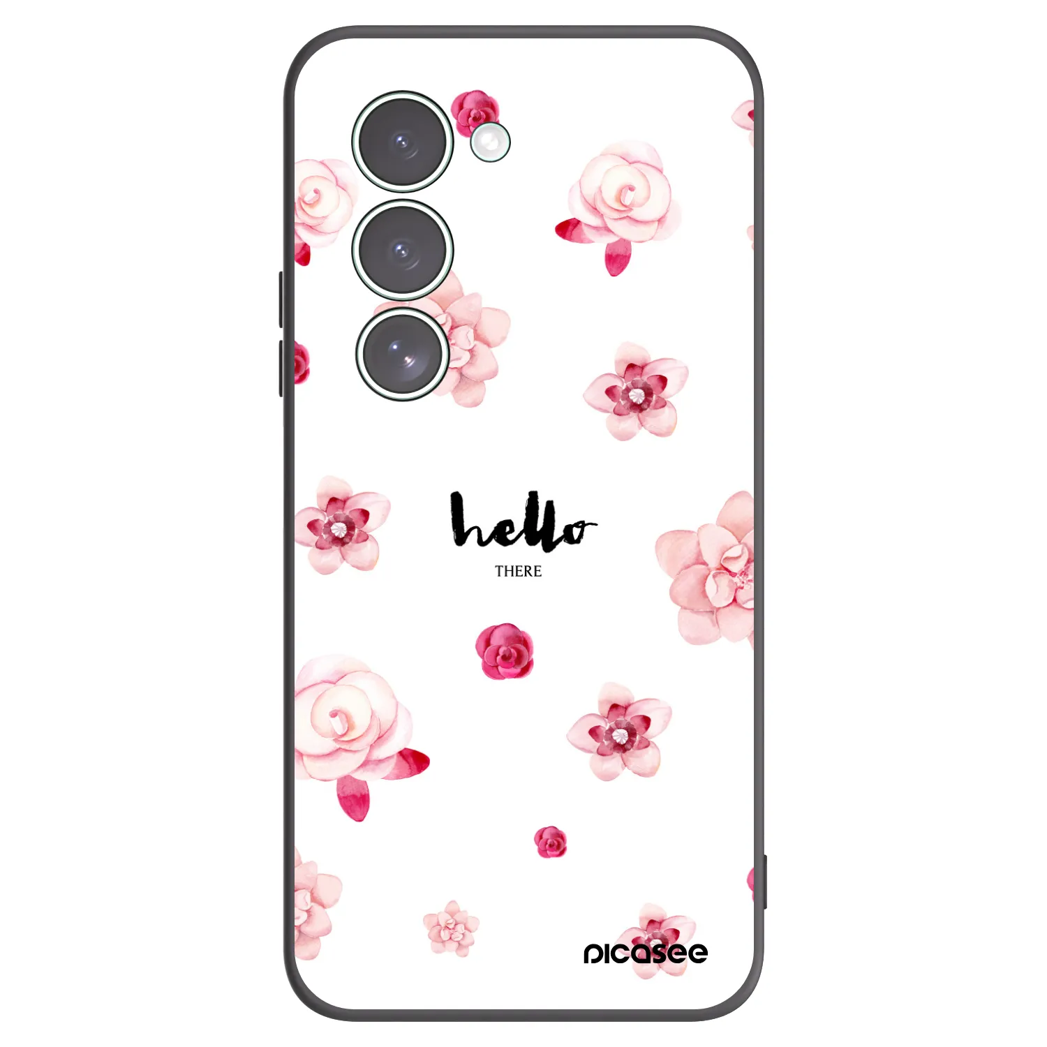 Picasee husă neagră din silicon pentru Xiaomi Redmi 15 5G - Hello there