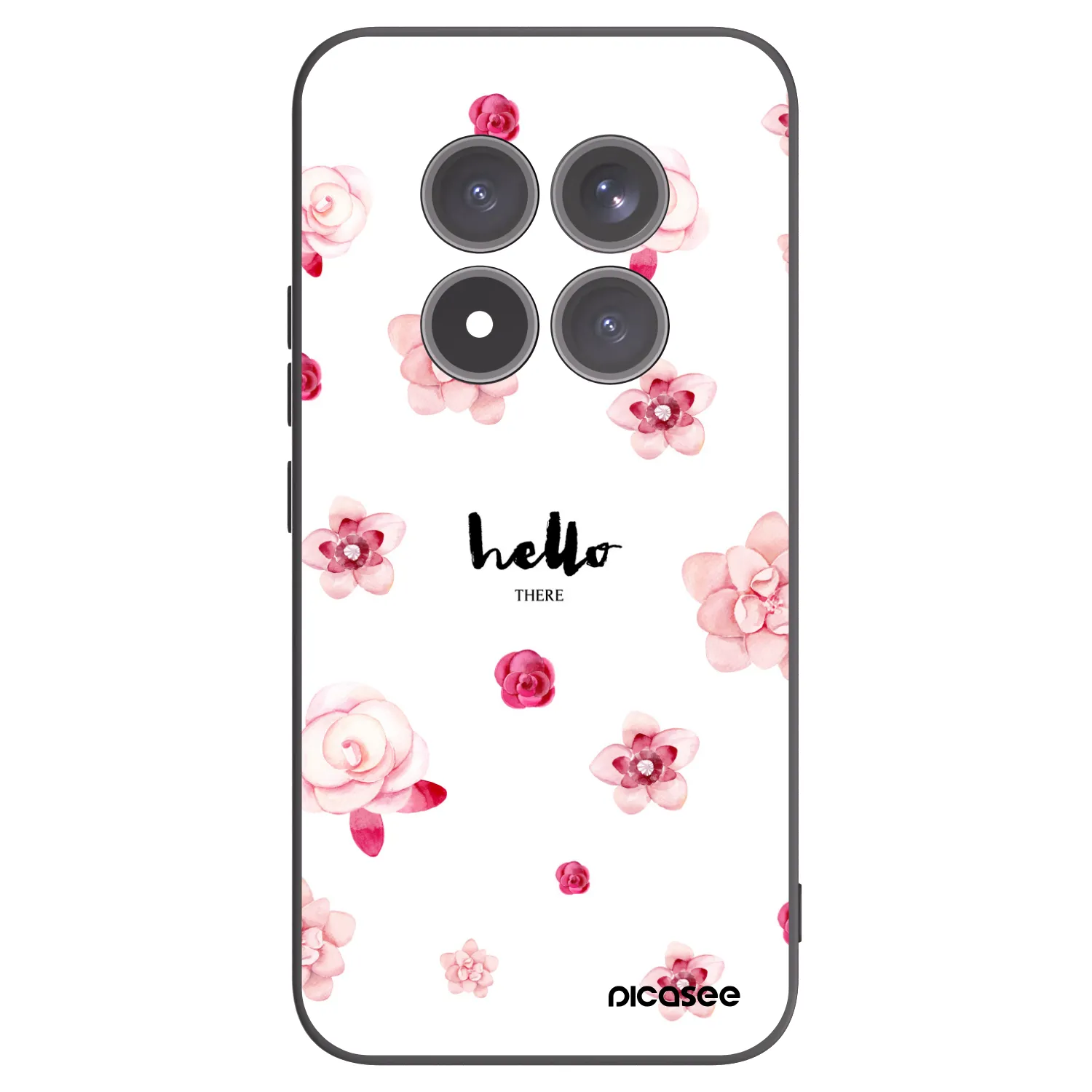 Picasee husă neagră din silicon pentru Xiaomi Redmi Note 15 Pro+ - Hello there