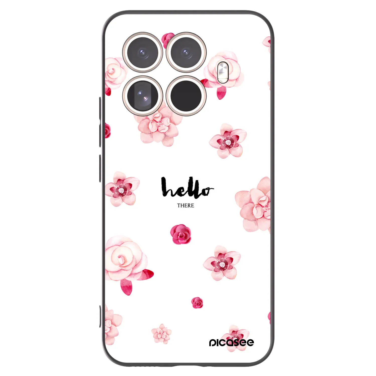 Picasee husă neagră din silicon pentru Xiaomi 15T Pro - Hello there