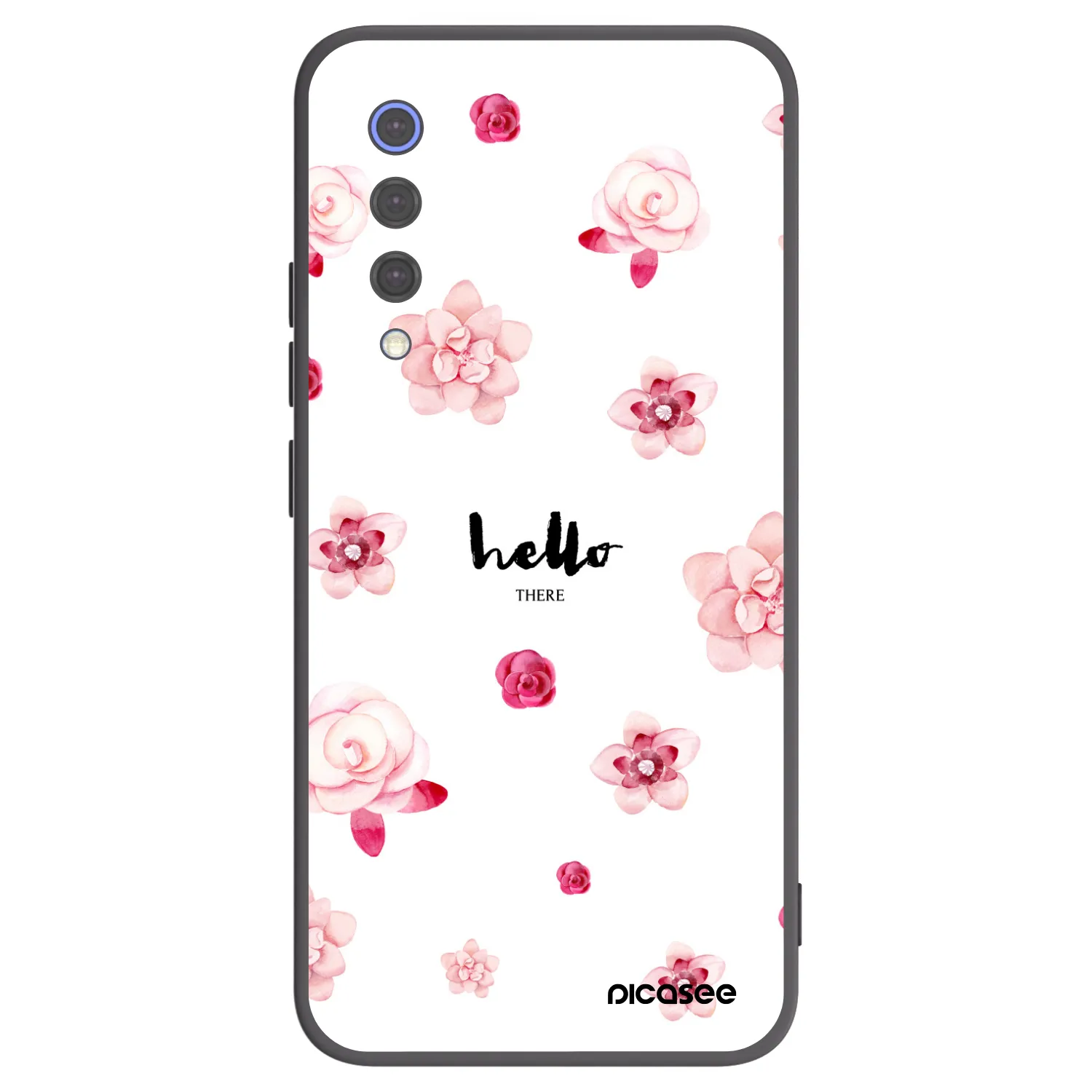 Picasee husă neagră din silicon pentru Xiaomi Mi 9 SE - Hello there