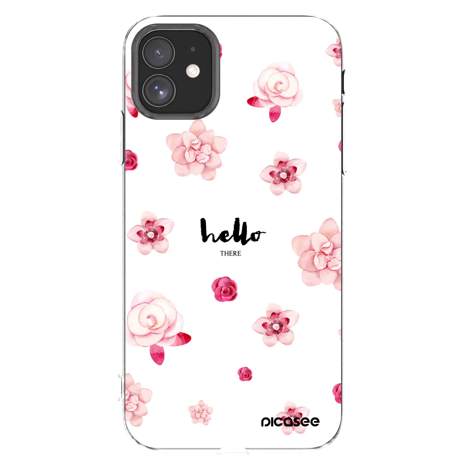 Picasee husă transparentă din silicon pentru Apple iPhone 11 - Hello there
