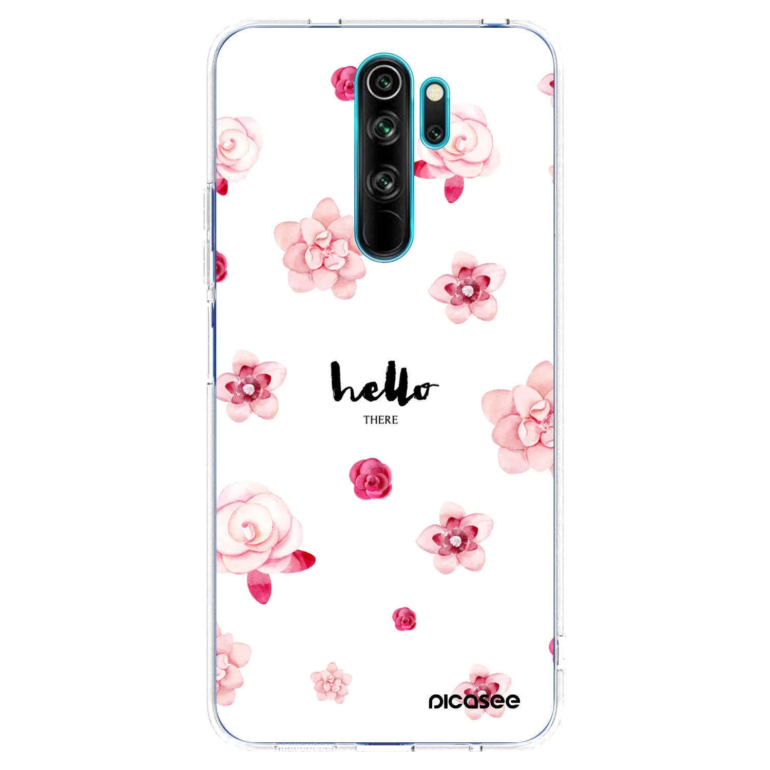 Picasee husă transparentă din silicon pentru Xiaomi Redmi Note 8 Pro - Hello there