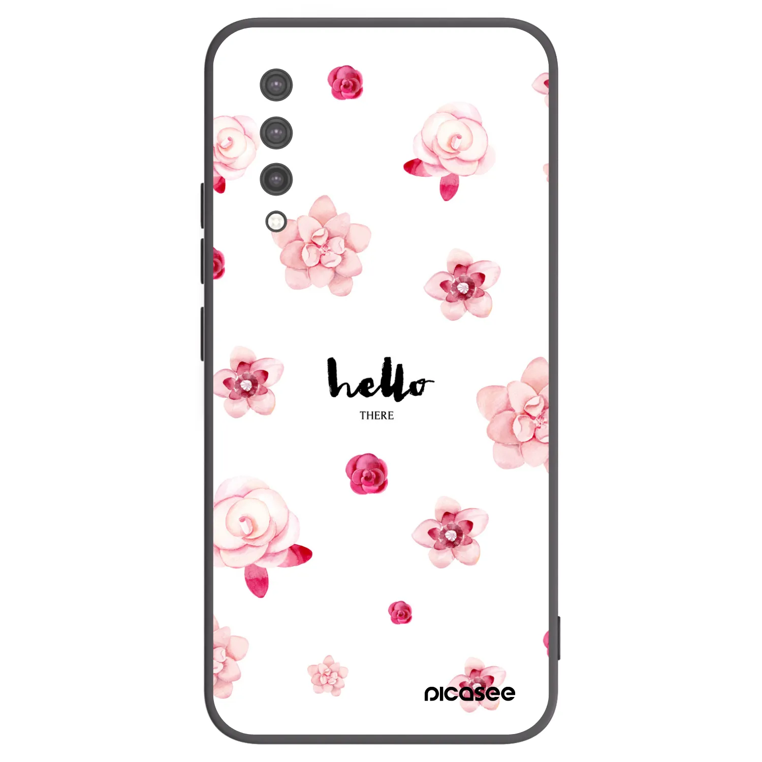 Picasee husă neagră din silicon pentru Xiaomi Mi 9 Lite - Hello there