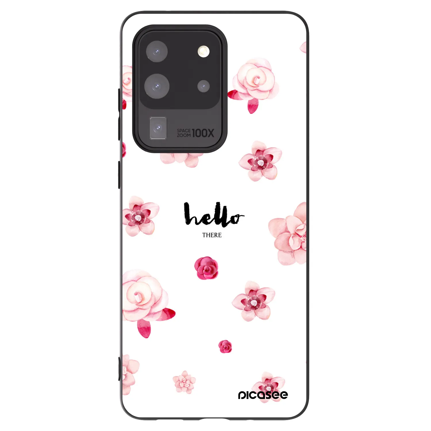 Picasee husă neagră din silicon pentru Samsung Galaxy S20 Ultra 5G G988F - Hello there