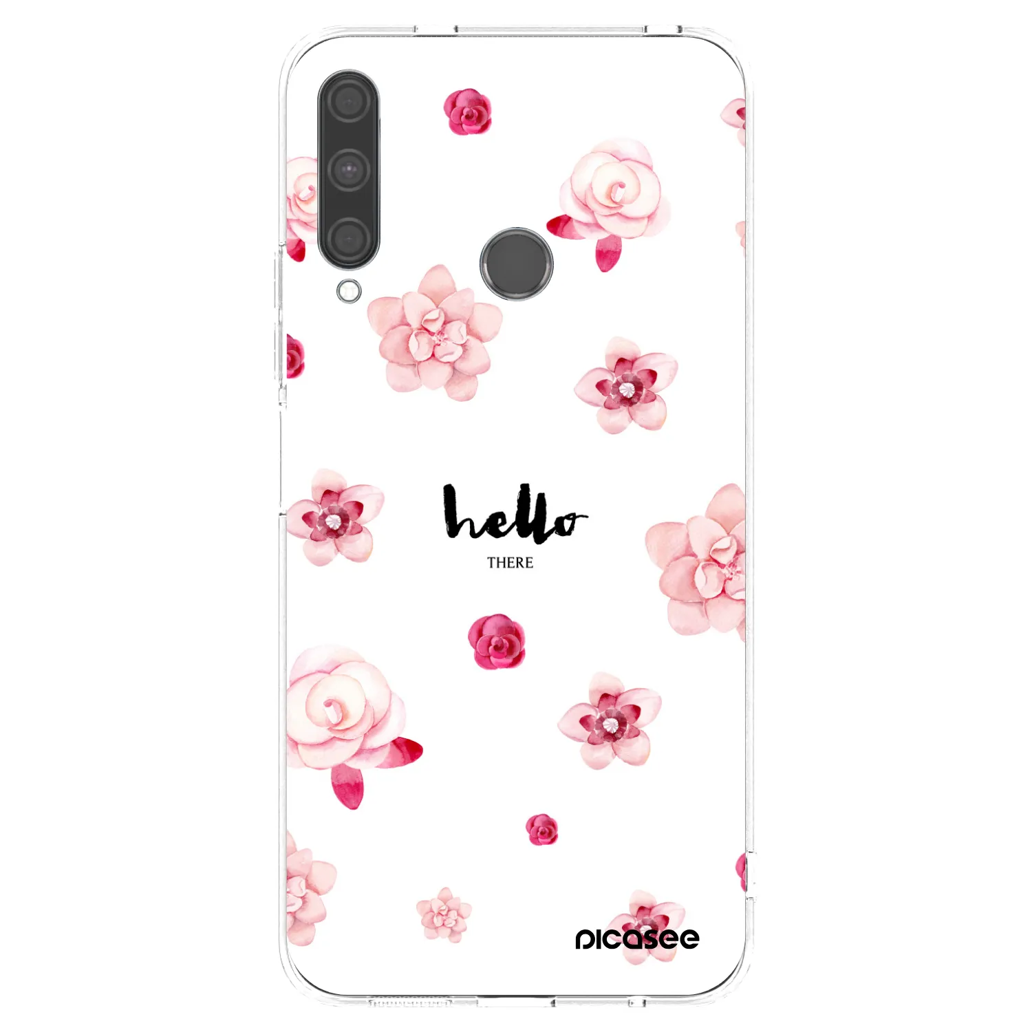 Picasee husă transparentă din silicon pentru Huawei P40 Lite E - Hello there