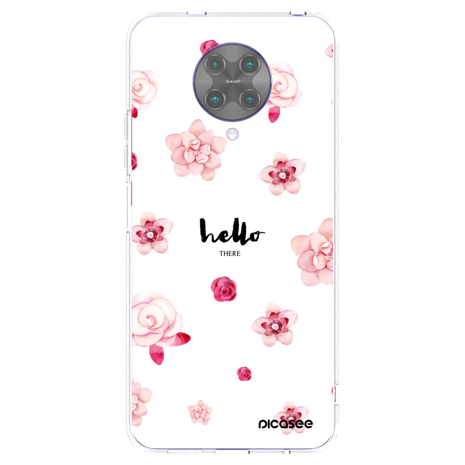 Picasee husă transparentă din silicon pentru Xiaomi Poco F2 Pro - Hello there