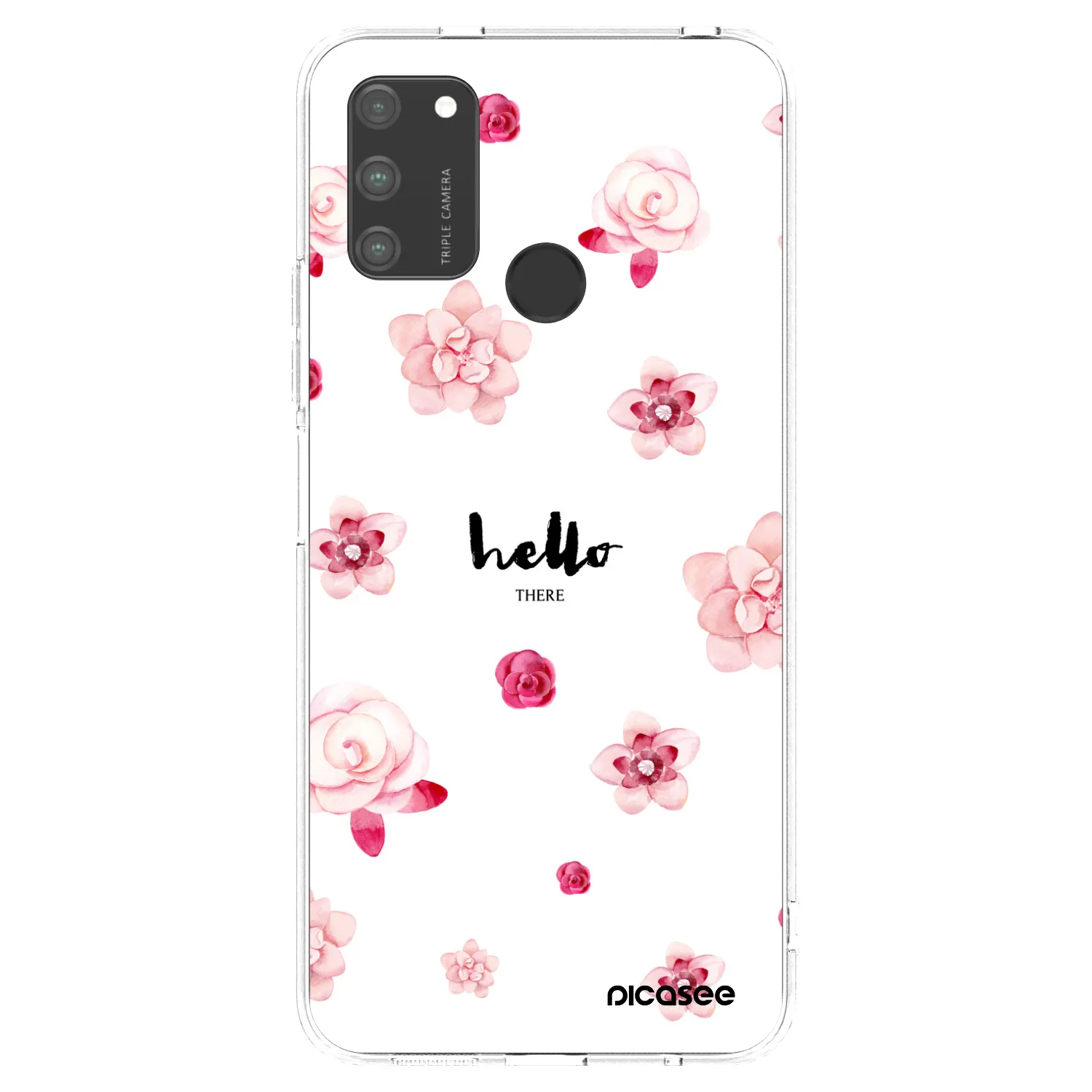 Picasee husă transparentă din silicon pentru Honor 9A - Hello there