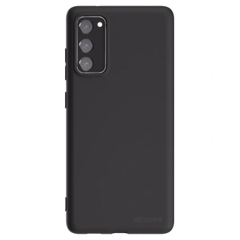 Picasee husă neagră din silicon pentru Samsung Galaxy S20 FE - Clear