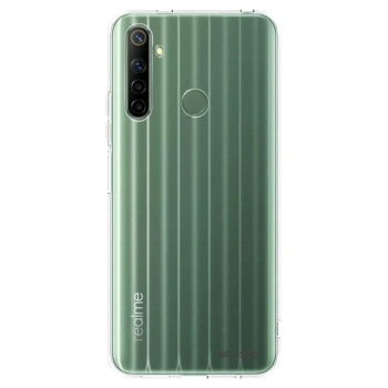 Picasee husă transparentă din silicon pentru Realme 6i - Clear