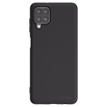 Picasee husă neagră din silicon pentru Samsung Galaxy A12 A125F - Clear