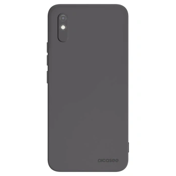 Picasee husă neagră din silicon pentru Xiaomi Redmi 9AT - Clear