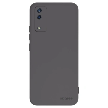 Picasee husă neagră din silicon pentru Vivo Y11s - Clear