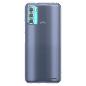 Picasee husă transparentă din silicon pentru Motorola Moto G60 - Clear