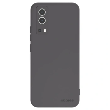 Picasee husă neagră din silicon pentru Vivo Y72 5G - Clear