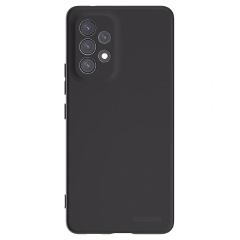 Picasee husă neagră din silicon pentru Samsung Galaxy A53 5G A536 - Clear