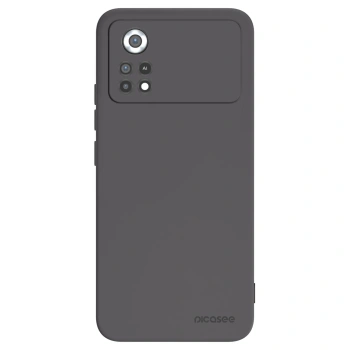 Picasee husă neagră din silicon pentru Xiaomi Poco X4 Pro 5G - Clear