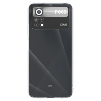 Picasee husă transparentă din silicon pentru Xiaomi Poco X4 Pro 5G - Clear