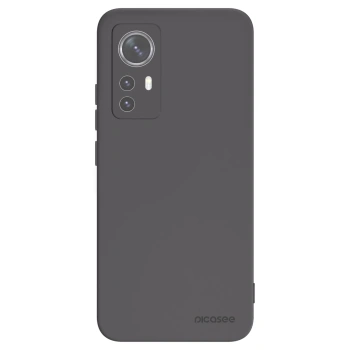 Picasee husă neagră din silicon pentru Xiaomi 12 - Clear