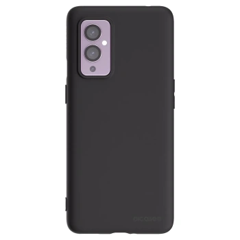 Picasee husă neagră din silicon pentru OnePlus 9 - Clear