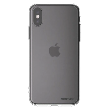 Picasee husă transparentă din silicon pentru Apple iPhone X/XS - Clear