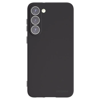 Picasee husă neagră din silicon pentru Samsung Galaxy S23+ 5G - Clear
