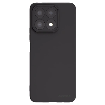 Picasee husă neagră din silicon pentru Honor X8a - Clear
