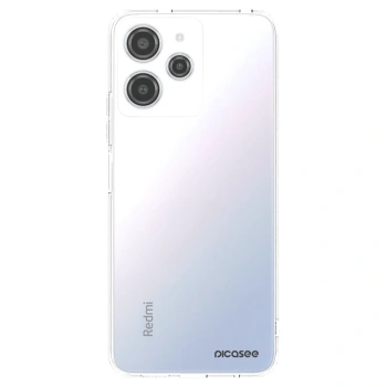 Picasee husă transparentă din silicon pentru Xiaomi Redmi 12 4G - Clear