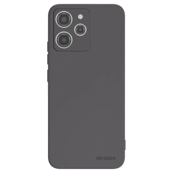 Picasee husă neagră din silicon pentru Xiaomi Redmi 12 4G - Clear