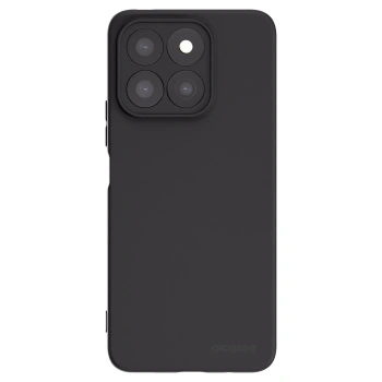 Picasee husă neagră din silicon pentru Honor X8b - Clear