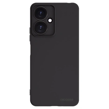 Picasee husă neagră din silicon pentru Xiaomi Redmi 13C 5G - Clear