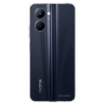 Picasee husă transparentă din silicon pentru Realme C33 (2023) - Clear