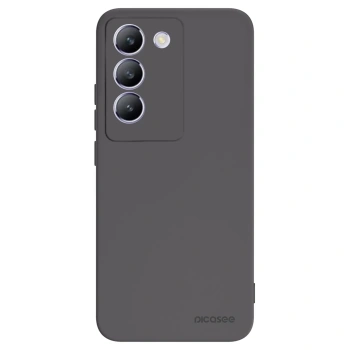Picasee husă neagră din silicon pentru Vivo V40 SE 5G - Clear