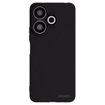 Picasee husă neagră din silicon pentru Xiaomi Redmi 13 4G - Clear