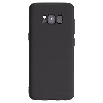Picasee husă neagră din silicon pentru Samsung Galaxy S8 G950F - Clear