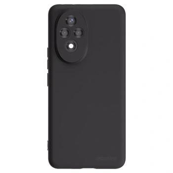 Picasee husă neagră din silicon pentru Honor 200 5G - Clear